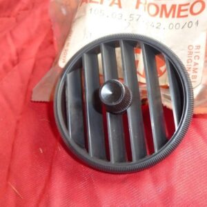 Original Alfa Romeo Spider round tail + Fastback fan flap / fan nozzle 105035724200/01 NEW