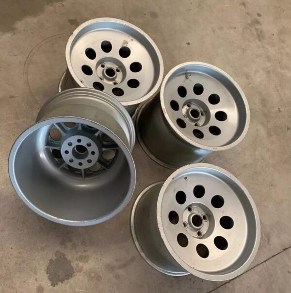 Cerchi Cerchioni Alfa Romeo Alfetta Turbodelta Autodelta In Magnesium 15x10 Set